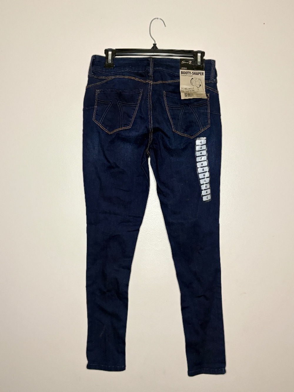 Seven 7 Jeans dark blue Boot Shaper stretchy leggings NWT size 4
